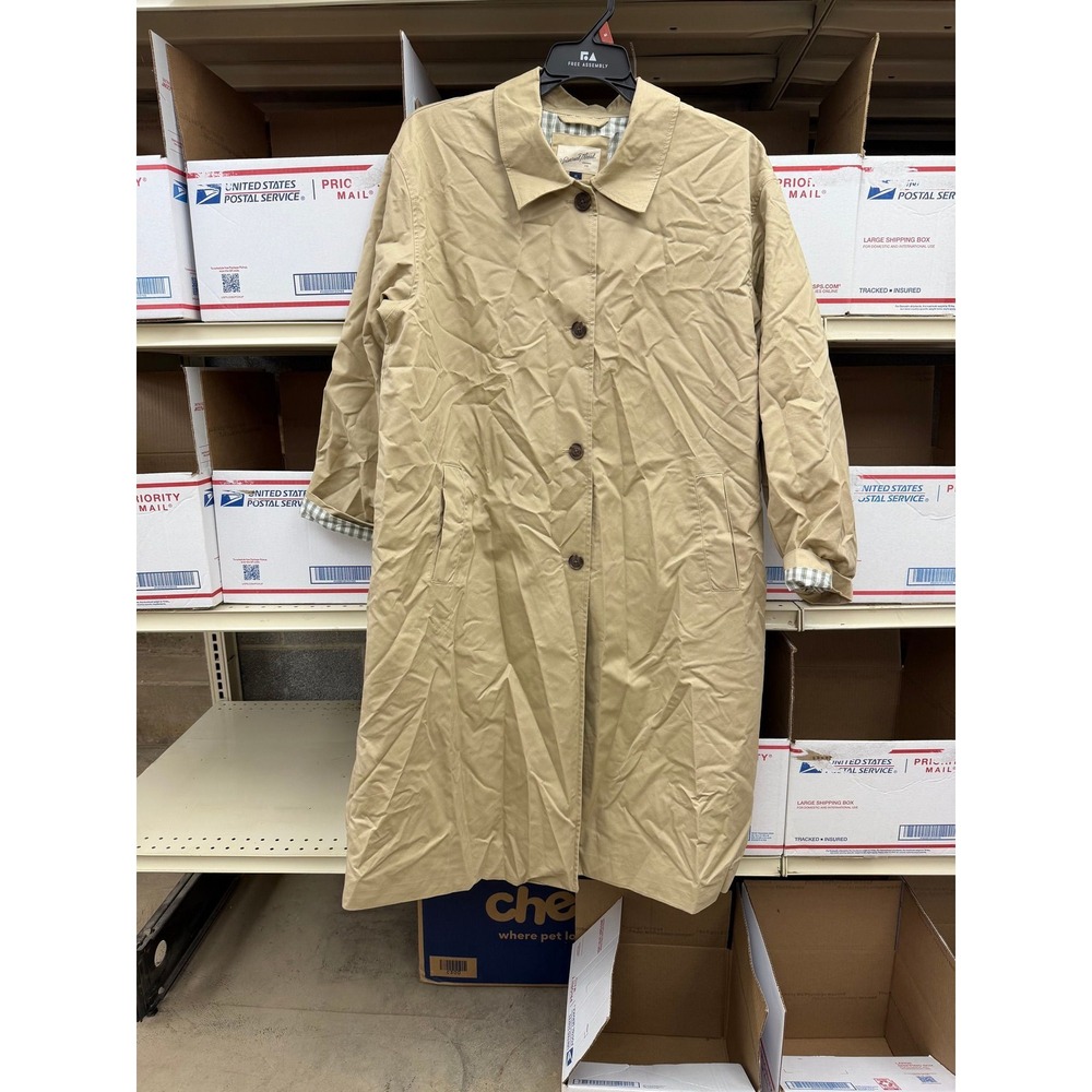 #37 Universal Thread Long Tan Jacket Size XXL